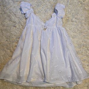 for the love and lemons weston mini dress size large